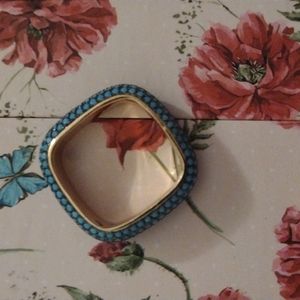 NWOT- Turquoise Peermont Jewelry Fashion Ring, Turquoise & Gold, Size 6